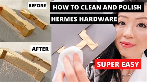 how to polish hermes.